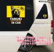 画像3: 【 TANUKI IN CAR 】ステッカー★タヌキ  (3)