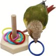 画像4: 色識別能力/知育玩具:インコ・オウム用カラースタッキング (4)